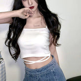 Camisola sexy con cinturón